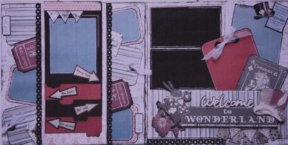 Welcome To Wonderland - Double Page Layout