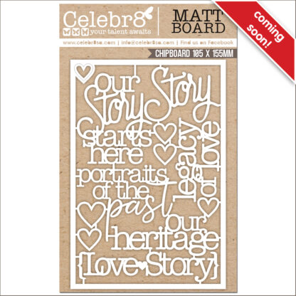 Our story Chipboard MB4687