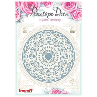Memoirs Doily Frame and corners PD3912