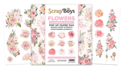 Flowers Pop up paper pad