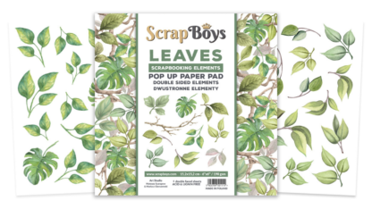 Leaves Pop up paper pad