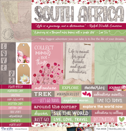 Travelling SA - Paper Pack
