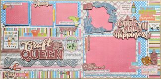 Craft Queen - Double Page Layout